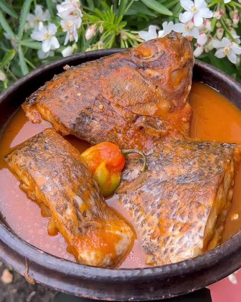Soupe de poisson carpe