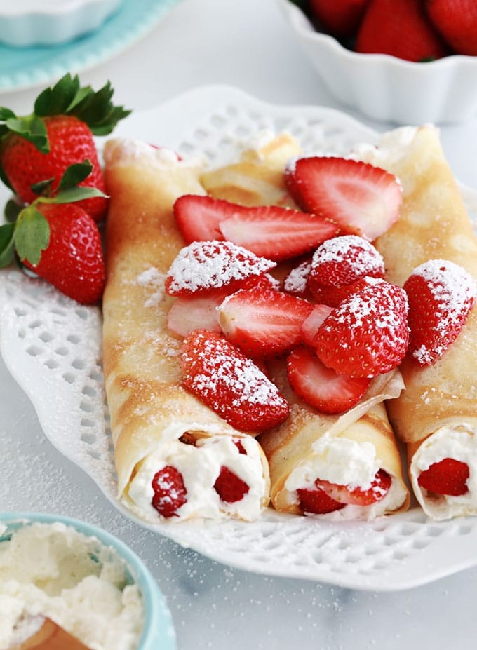 Crêpe fraise