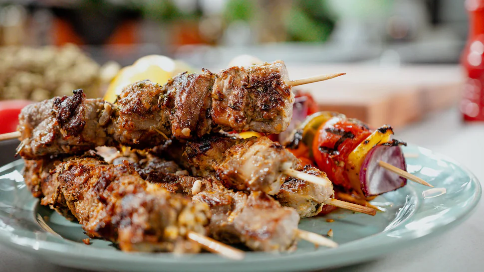 Plat brochette