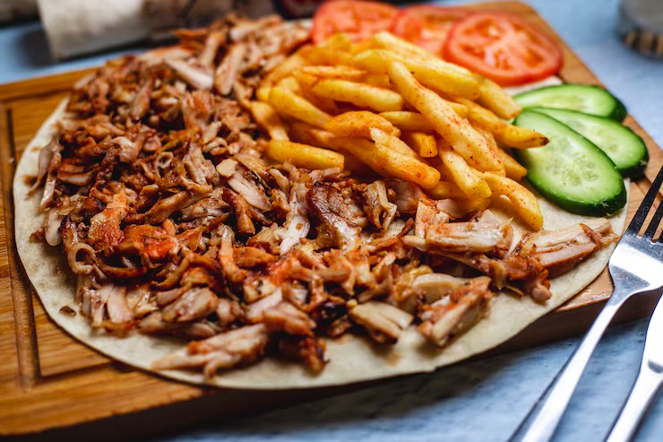 Plat chawarma